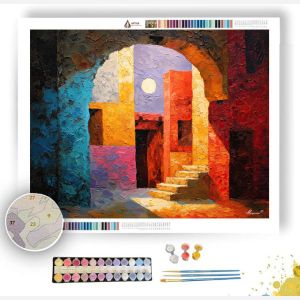 DECORATIVE FORM - Paint by Numbers Full Kit
