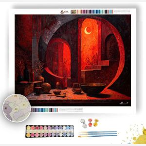 CURVED RITUAL - Paint by Numbers Full Kit