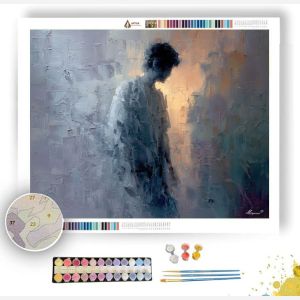 FADING FIGURE SHAPE - Paint by Numbers Full Kit