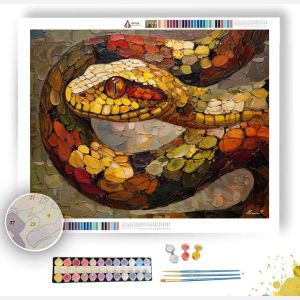 SCALED GLIDE - Paint by Numbers Full Kit