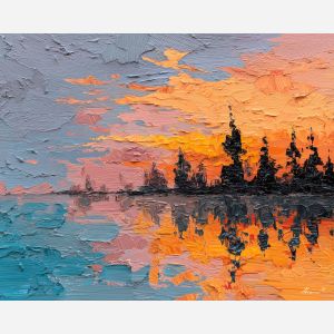 warm, form, surface, palette knife, oil painting, impasto, textured paint, layered pigment, scraped surface, thick strokes, expressive texture, hand painted, fine art, material depth, visual rhythm, atmospheric, color control, painterly surface