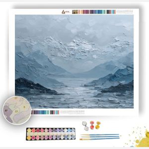 RESTRAINED RANGE GRADIENT - Paint by Numbers Full Kit