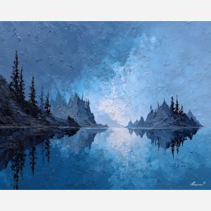 muted, range, palette knife, oil painting, impasto, textured paint, layered pigment, scraped surface, thick strokes, expressive texture, hand painted, fine art, material depth, visual rhythm, atmospheric, color control, painterly surface