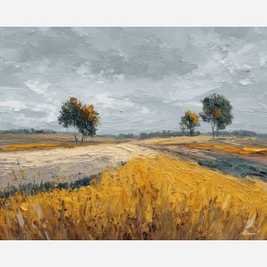 limited, field, palette knife, oil painting, impasto, textured paint, layered pigment, scraped surface, thick strokes, expressive texture, hand painted, fine art, material depth, visual rhythm, atmospheric, color control, painterly surface