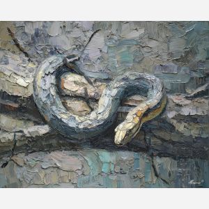 low, curve, palette knife, oil painting, impasto, textured paint, layered pigment, scraped surface, thick strokes, expressive texture, hand painted, fine art, material depth, visual rhythm, atmospheric, color control, painterly surface