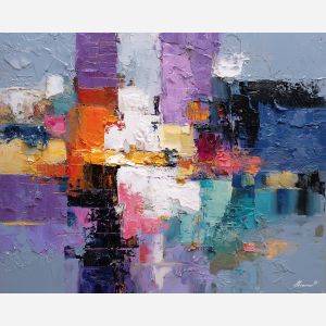 thick, form, oversized abstract, bold forms, palette knife, oil painting, impasto, thick paint, layered pigment, textured surface, large scale art, expressive abstraction, heavy texture, dynamic composition, painterly surface, material depth, contemporary abstract