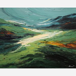 weighted, field, oversized abstract, bold forms, palette knife, oil painting, impasto, thick paint, layered pigment, textured surface, large scale art, expressive abstraction, heavy texture, dynamic composition, painterly surface, material depth, contemporary abstract