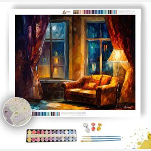 EVENING COMFORT ROOM - Paint by Numbers Full Kit