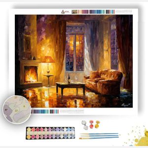 HONEY LIT EVENING - Paint by Numbers Full Kit