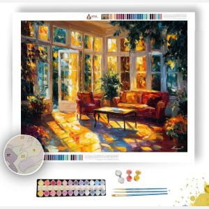 LATE SUN ROOM - Paint by Numbers Full Kit