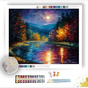 MOONRIVER BEND - Paint by Numbers Full Kit