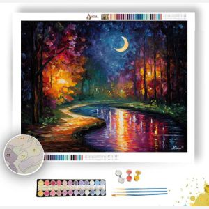 MOONRIVER CURVE - Paint by Numbers Full Kit