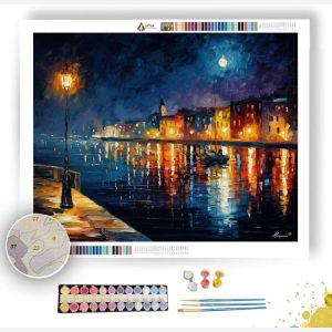 QUIET MOON BALCONY - Paint by Numbers Full Kit