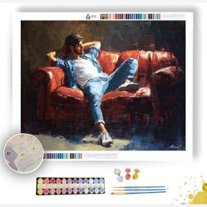 RELAXED MOMENT - Paint by Numbers Full Kit