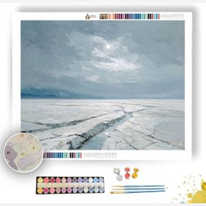 FROZEN LONELY EXPANSE - Paint by Numbers Full Kit