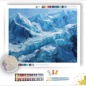 OPEN CLIFFS - Paint by Numbers Full Kit
