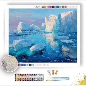 PALE CLIFFS - Paint by Numbers Full Kit