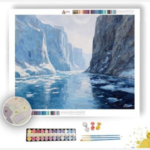 WINDWORN ICE - Paint by Numbers Full Kit