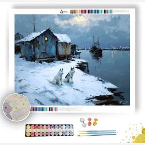 HIDDEN SILENT HARBOR - Paint by Numbers Full Kit