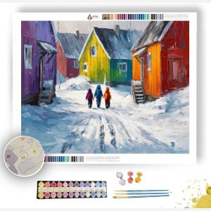 GREENLAND QUIET WORK - Paint by Numbers Full Kit