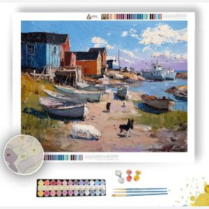 GREENLAND SOFT STREET - Paint by Numbers Full Kit