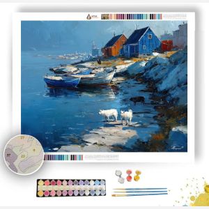 GREENLAND STILL COAST - Paint by Numbers Full Kit
