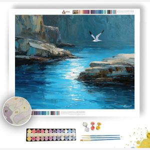 GRAY CROSSING - Paint by Numbers Full Kit