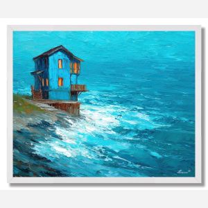 LONELY WAVES - FRAMED