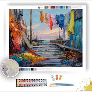 LOW ROUGH BAY - Paint by Numbers Full Kit