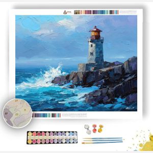 PALE COAST - Paint by Numbers Full Kit