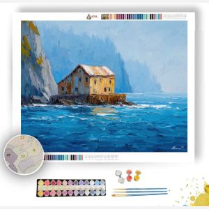 REMOTE HARBOR - Paint by Numbers Full Kit