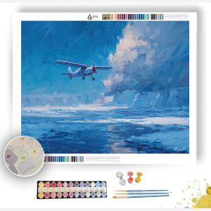 ROUGH HEAVY COAST - Paint by Numbers Full Kit