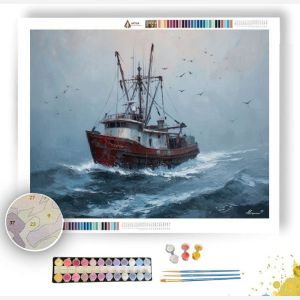 STEEL HARBOR - Paint by Numbers Full Kit