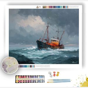 WIDE DRIFTING PASSAGE - Paint by Numbers Full Kit