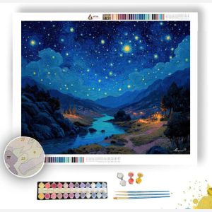 MOONVEIL STAR VALLEY - Paint by Numbers Full Kit