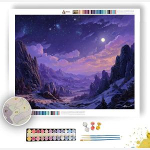 ASTRAL MOONFALL VALLEY - Paint by Numbers Full Kit