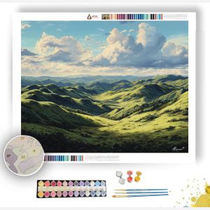 CLEARLIGHT HILLFLOW - Paint by Numbers Full Kit