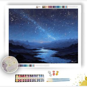 CONSTELLATION STILL LAND - Paint by Numbers Full Kit