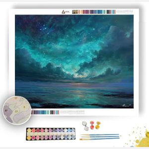 COSMIC STILL HORIZON - Paint by Numbers Full Kit
