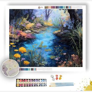 DAYBLOOM RIVERBANK - Paint by Numbers Full Kit
