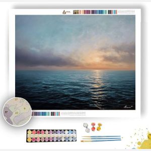 FADED DAY OPEN HORIZON - Paint by Numbers Full Kit