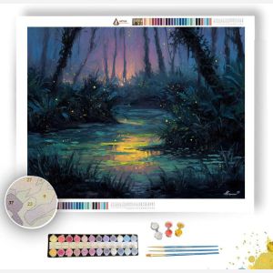 GLOWWATER MARSH - Paint by Numbers Full Kit