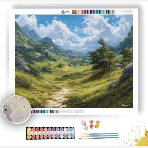 LIGHTSET DAY TERRAIN - Paint by Numbers Full Kit