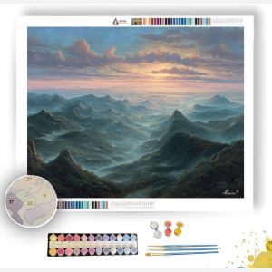 LUMINOUS DAY RIDGES - Paint by Numbers Full Kit