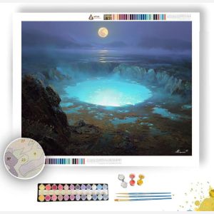 LUNAR MIST BASIN - Paint by Numbers Full Kit