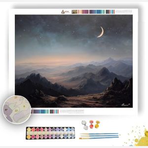 LUNAR QUIET EXPANSE - Paint by Numbers Full Kit