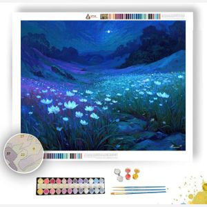 MOONBLOOM FIELD - Paint by Numbers Full Kit