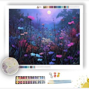 MOONBLOOM MEADOW - Paint by Numbers Full Kit
