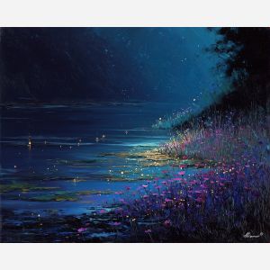 NIGHTPETAL RIVER EDGE - Paint by Numbers Full Kit