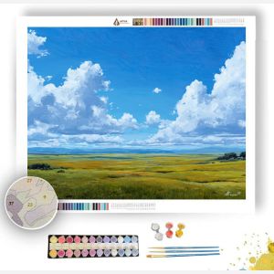 OPEN SKY PASTURE - Paint by Numbers Full Kit